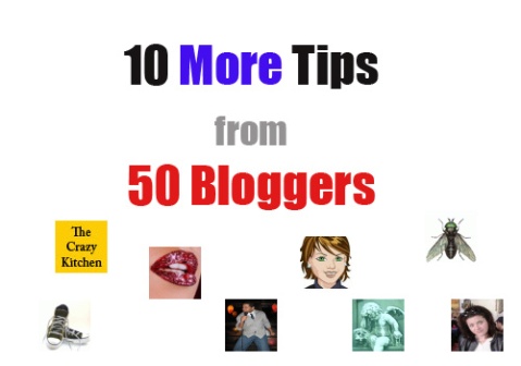 Ten Tips from 50 Bloggers
