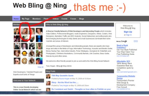 Bling @ Ning Social Network